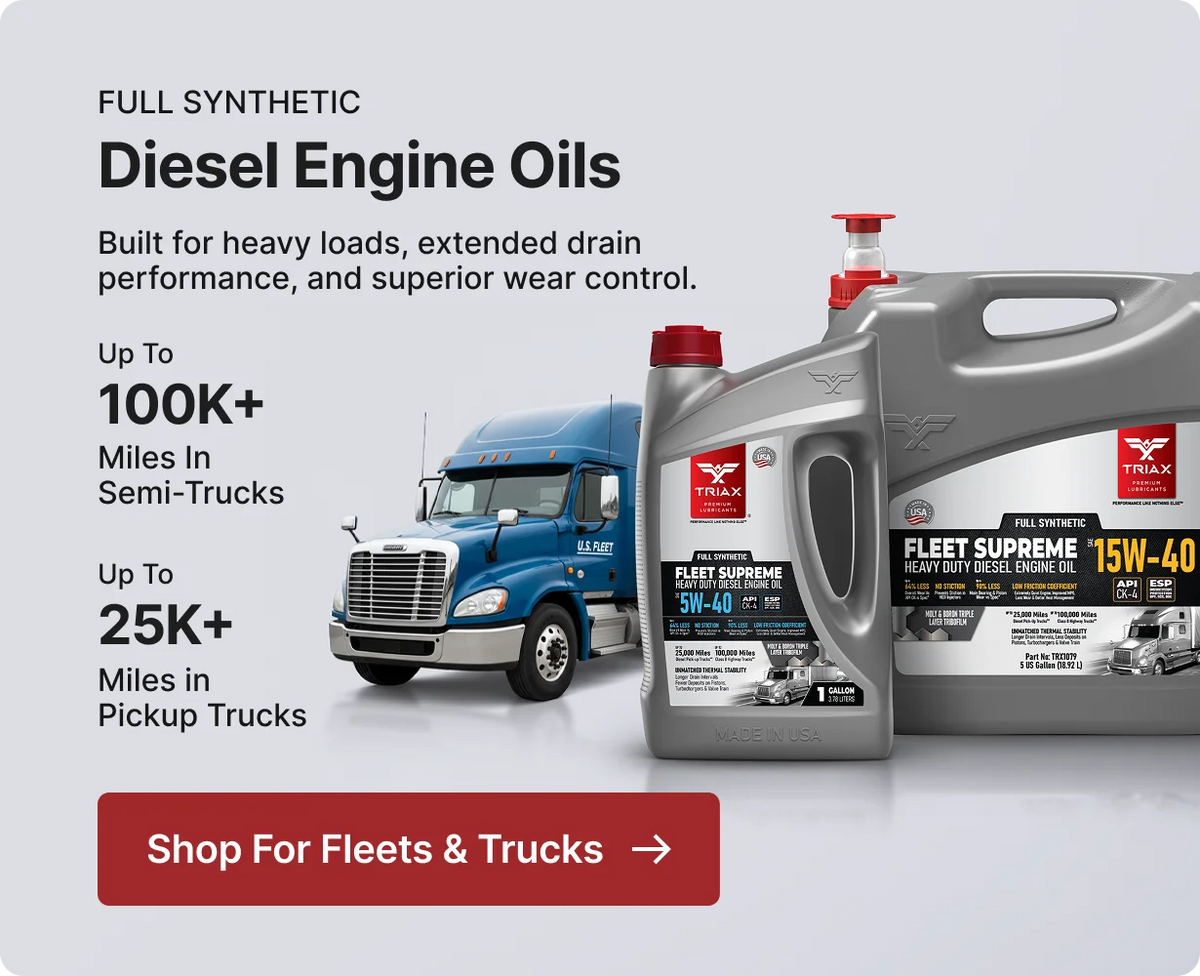 Full Synthetic Diesel Engine Oils. Built for heavy loads, extended drain performance, and superior wear control. Shop Now