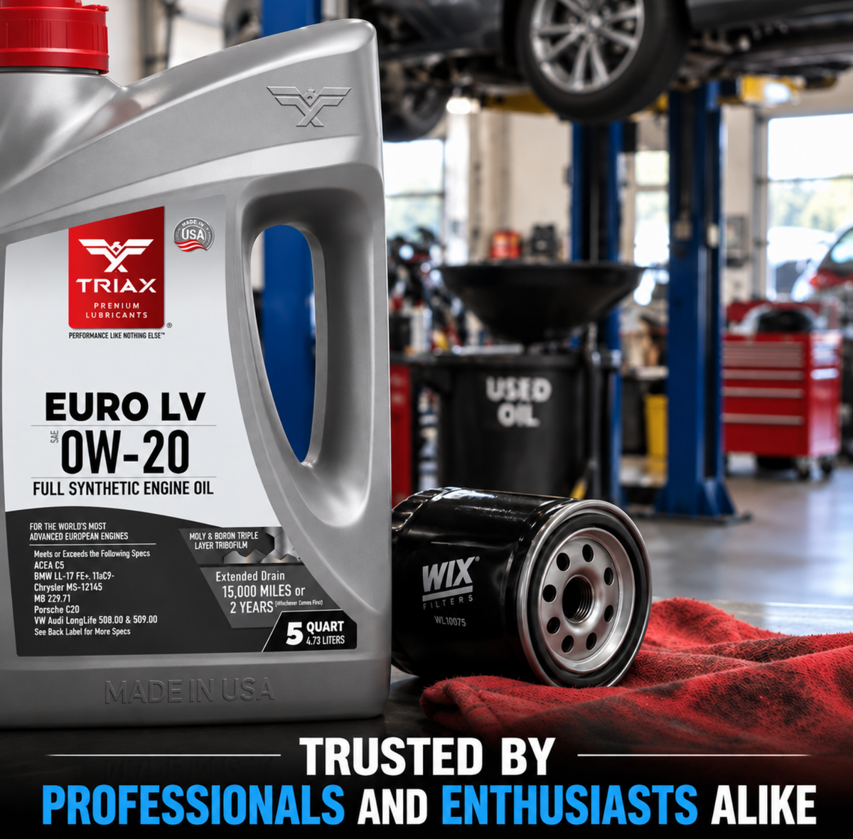 TRIAX Euro LV 0W-20 Full Synthetic