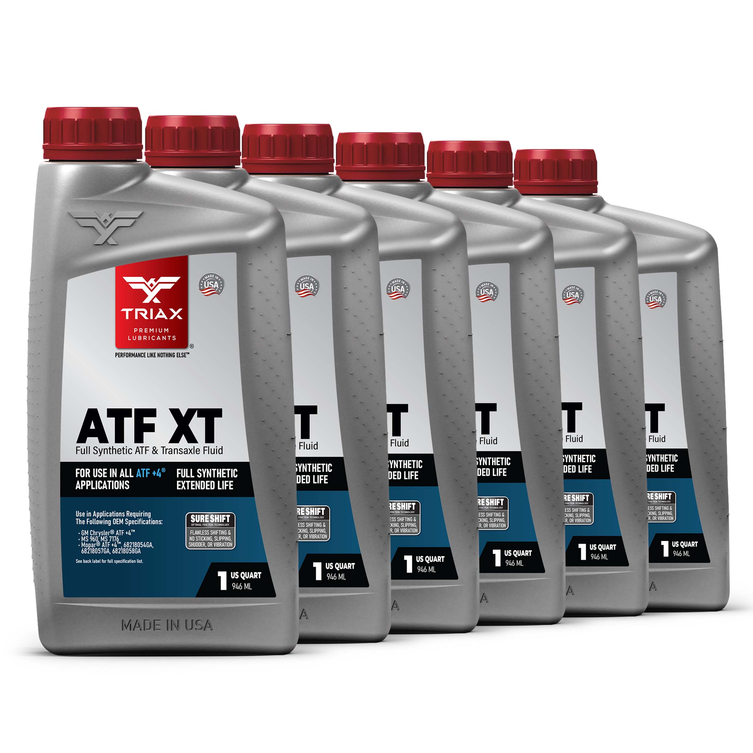 TRIAX ATF XT Full Synthetic ATF+4 Chrysler MS-9602 – TRIAX Lubricants