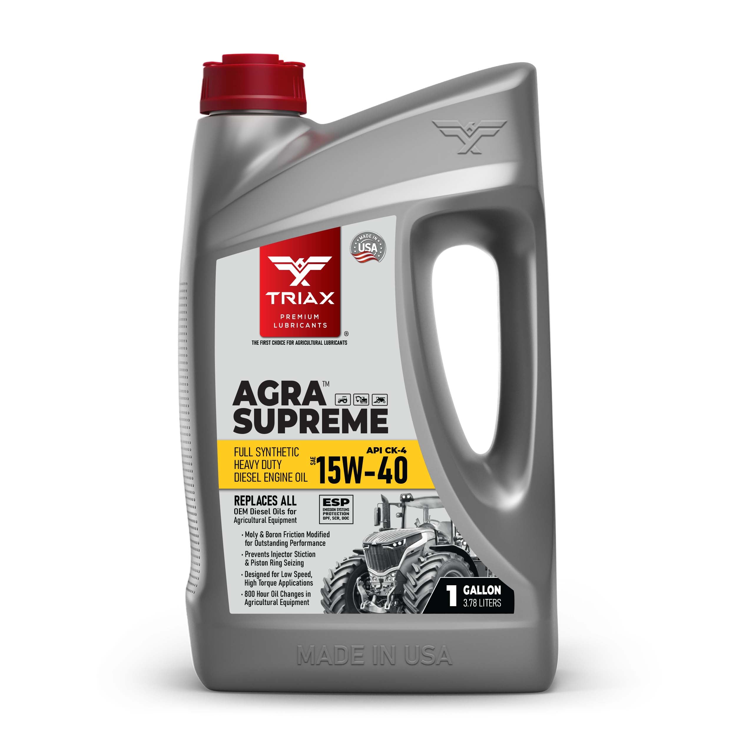 TRIAX Diesel Engine Oil Agra Supreme 15W-40 – TRIAX Lubricants