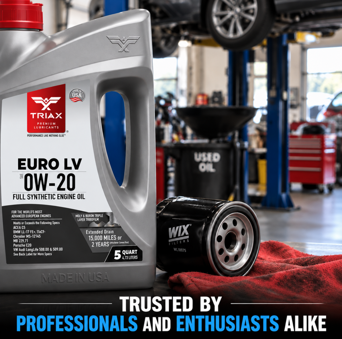TRIAX Euro LV 0W-30 Full Synthetic