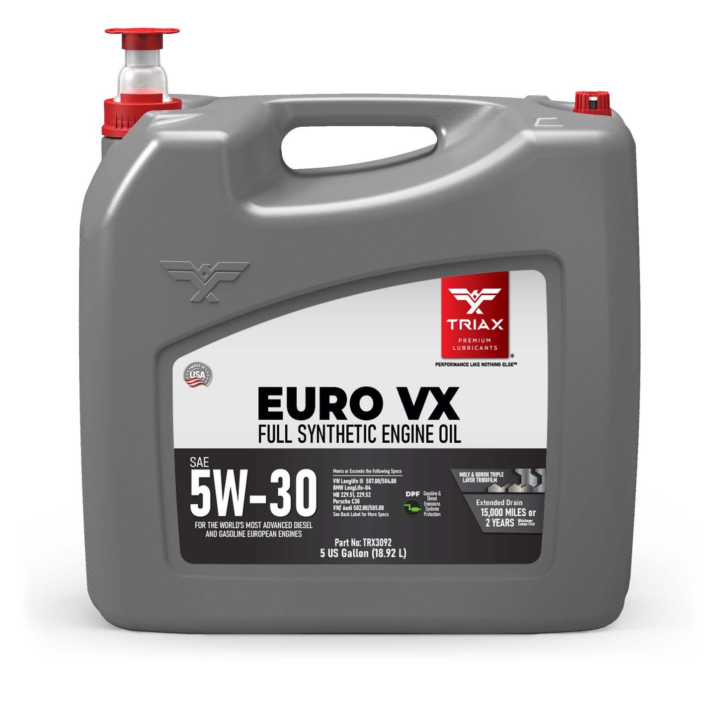 TRIAX Euro VX 5W-30 Full Synthetic