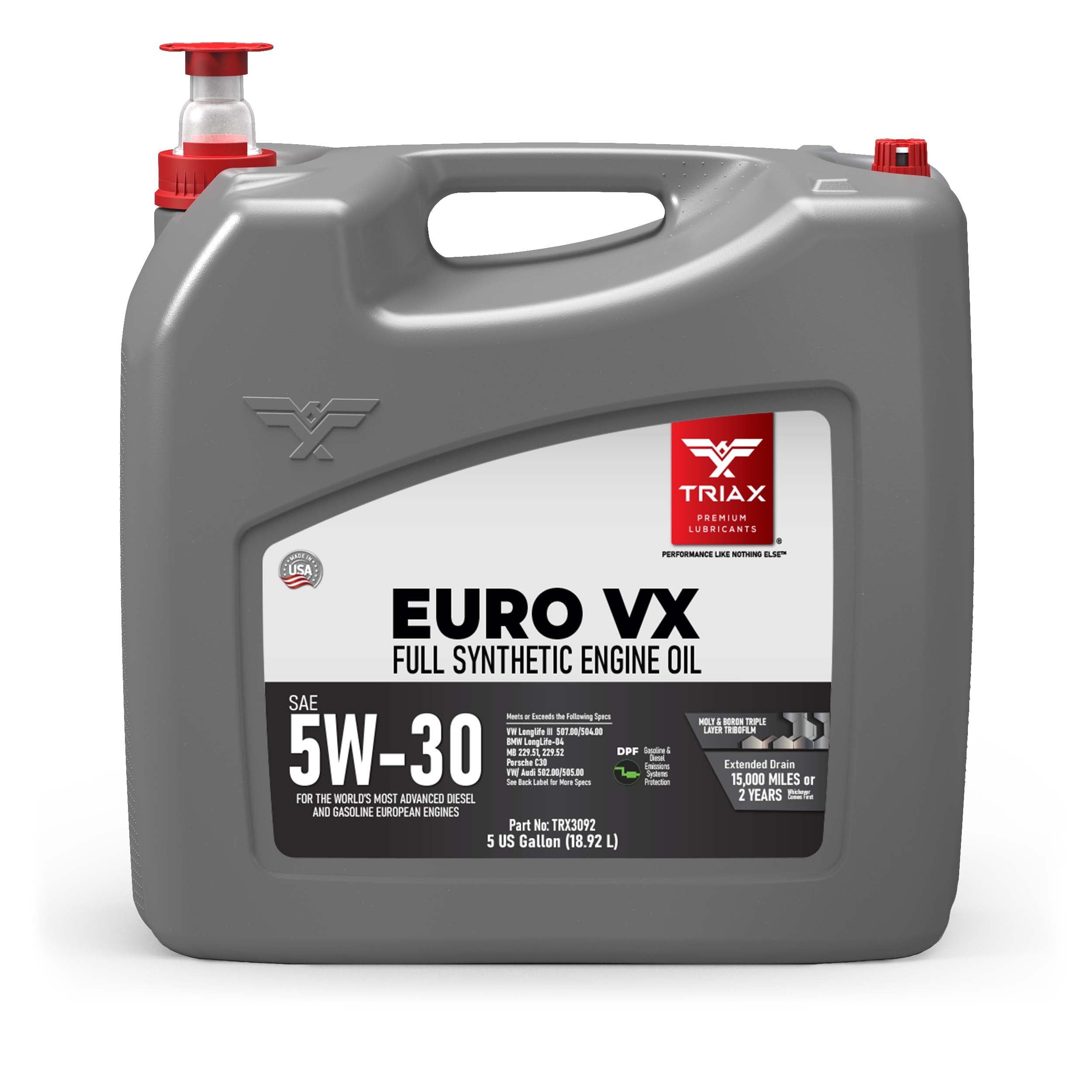 TRIAX Euro VX 5W-30 Full Synthetic