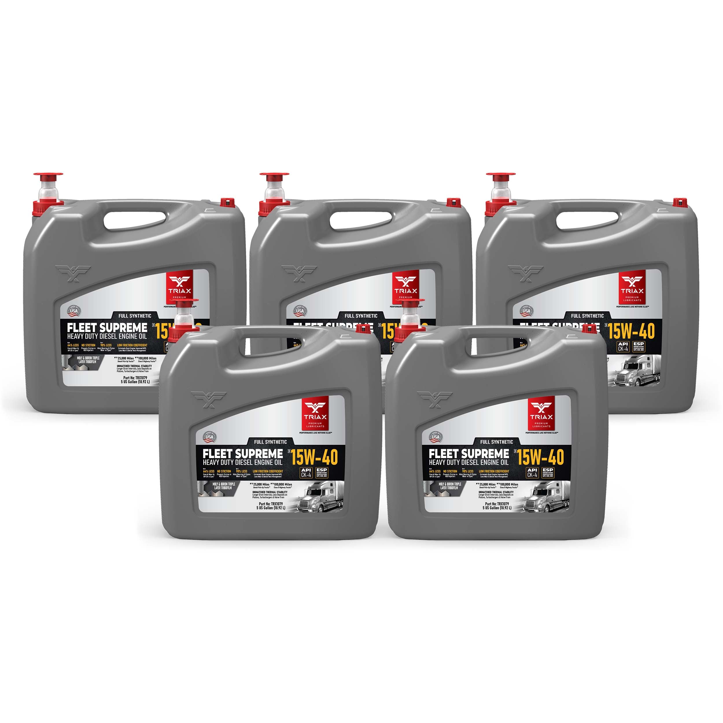 TRIAX Diesel Engine Oil Fleet Supreme 15W-40 Full Syn – TRIAX