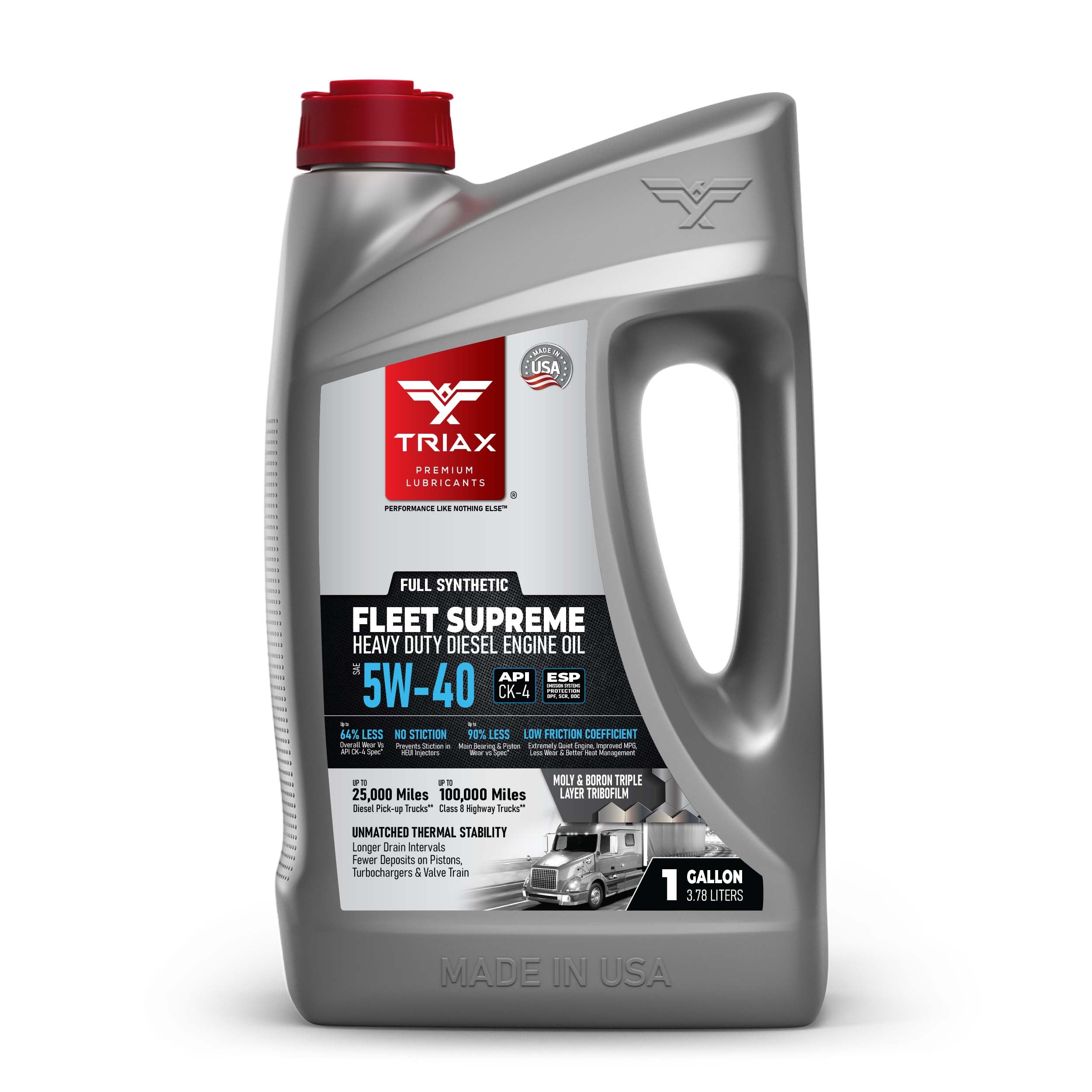 TRIAX Fleet Supreme 5W-40 Full Synthetic Diesel Engine Oils