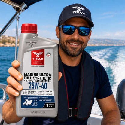TRIAX Marine Ultra 25W-40 Full Synthetic