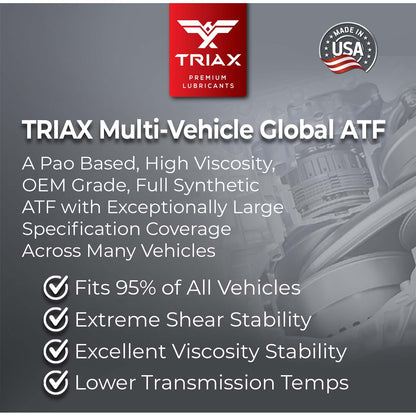 TRIAX Multi-Vehicle Global ATF Full Synthetic