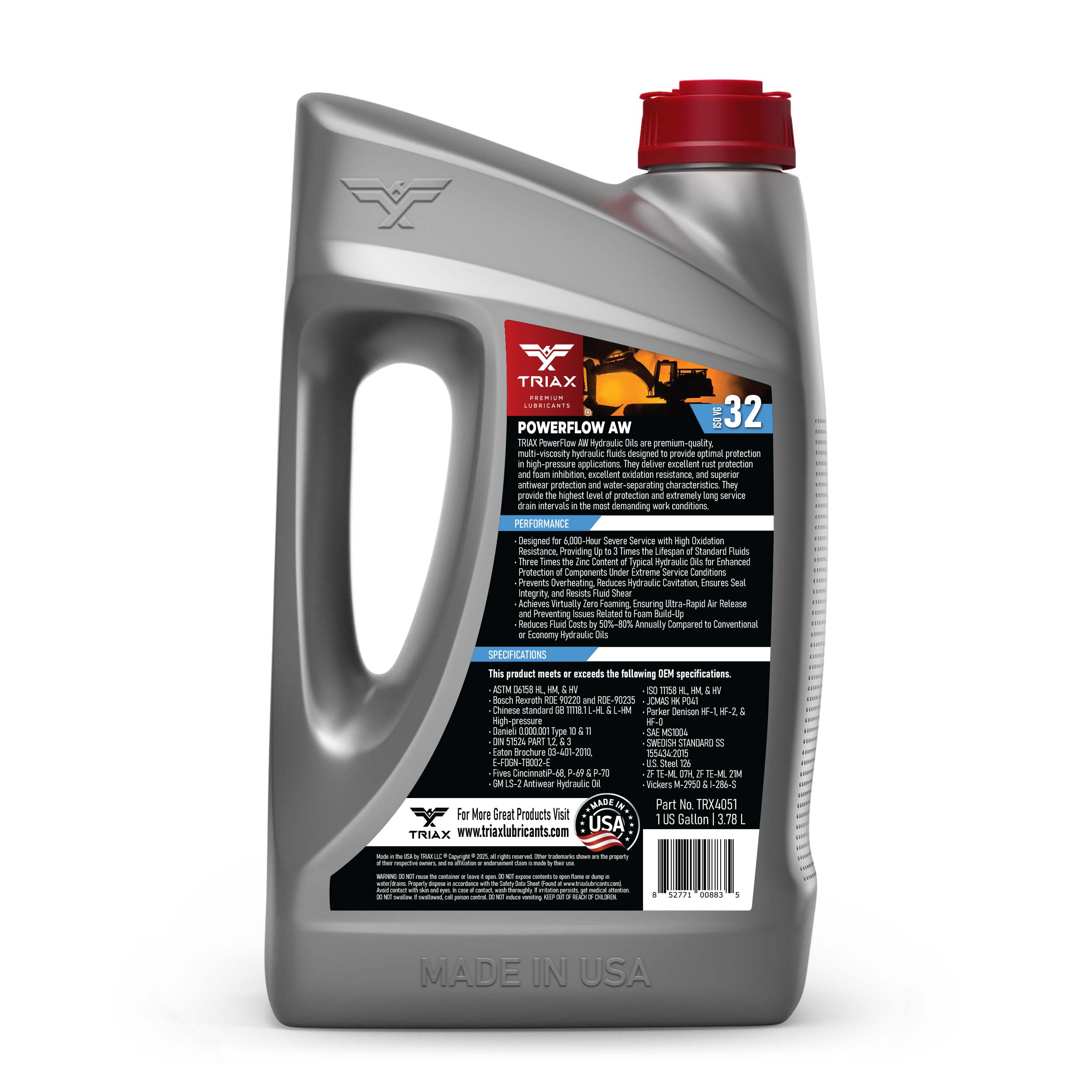 TRIAX Powerflow AW ISO 32 – TRIAX Lubricants