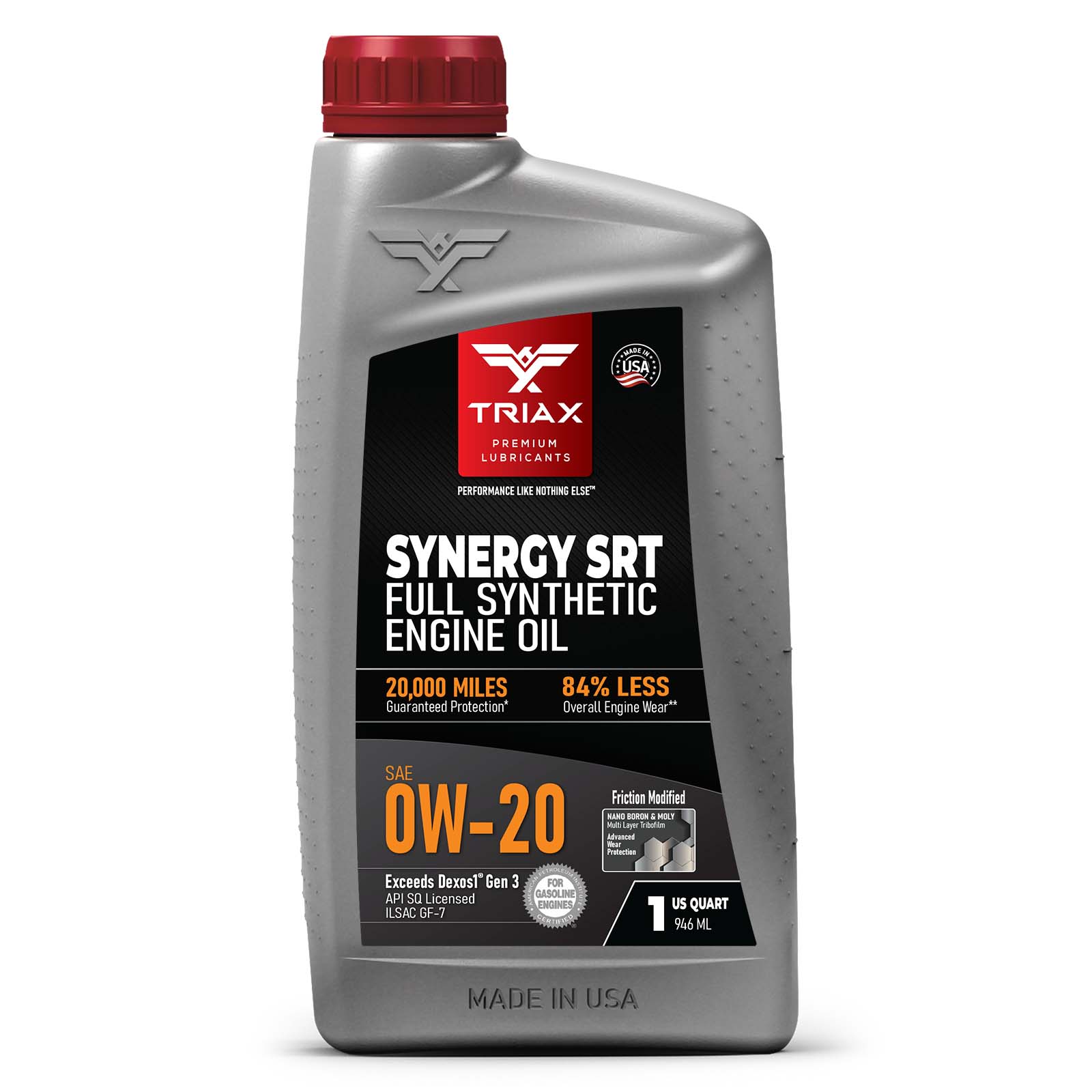 TRIAX Synergy SRT 0W-20 – TRIAX Lubricants