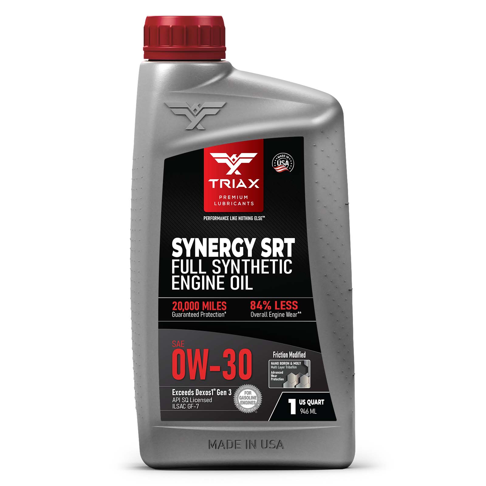 TRIAX Synergy SRT 0W-30 – TRIAX Lubricants