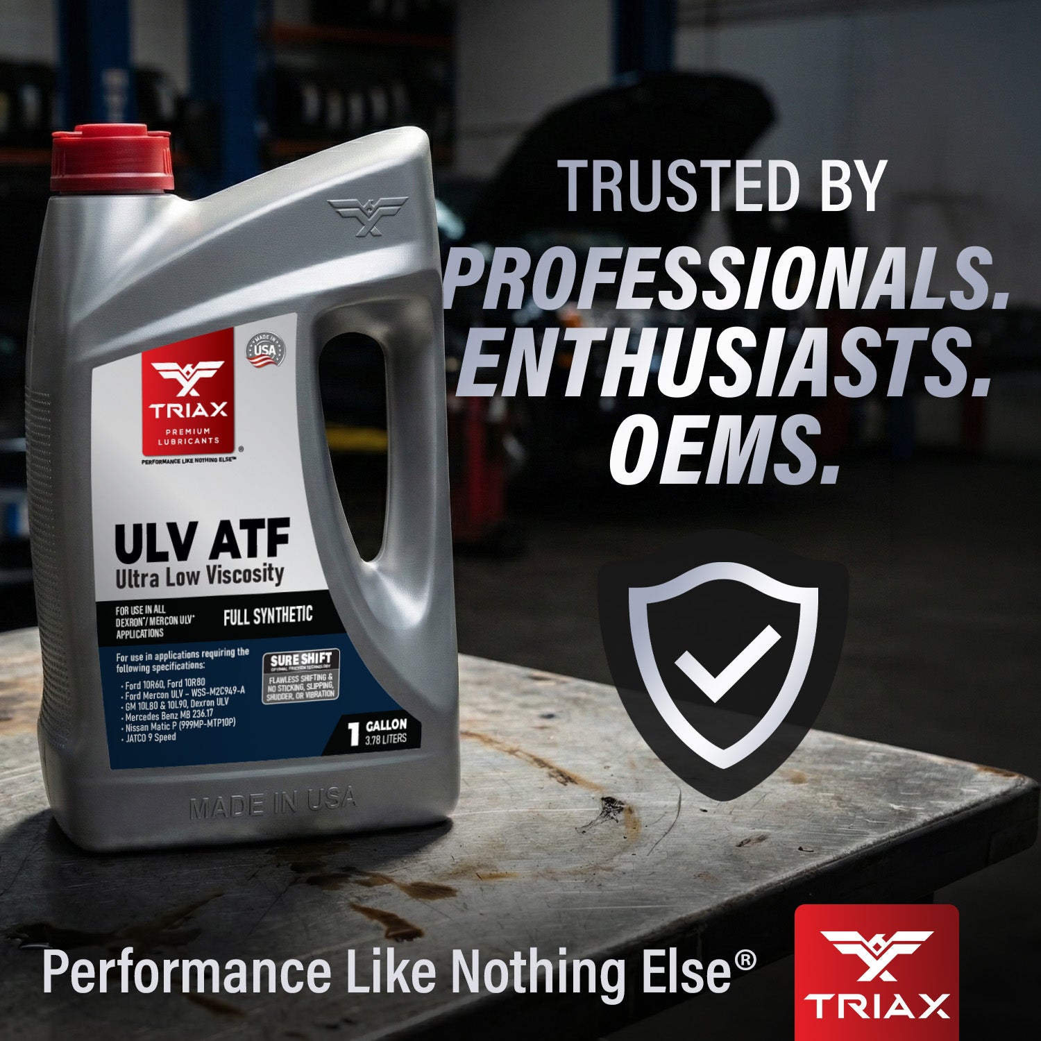 TRIAX ULV ATF Full Synthetic – TRIAX Lubricants