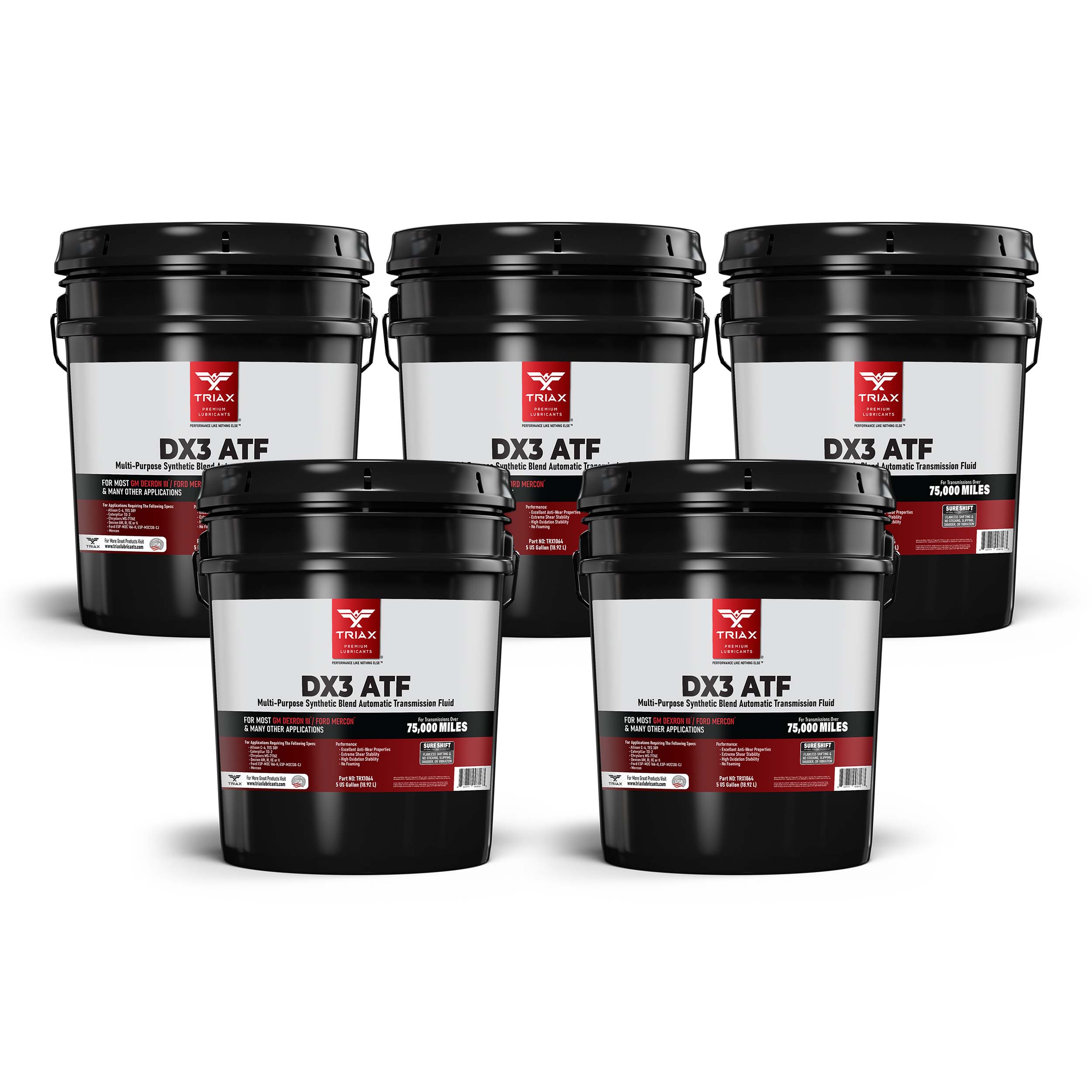 TRIAX Transmission Fluid DX3 MP ATF Dexron III – TRIAX Lubricants