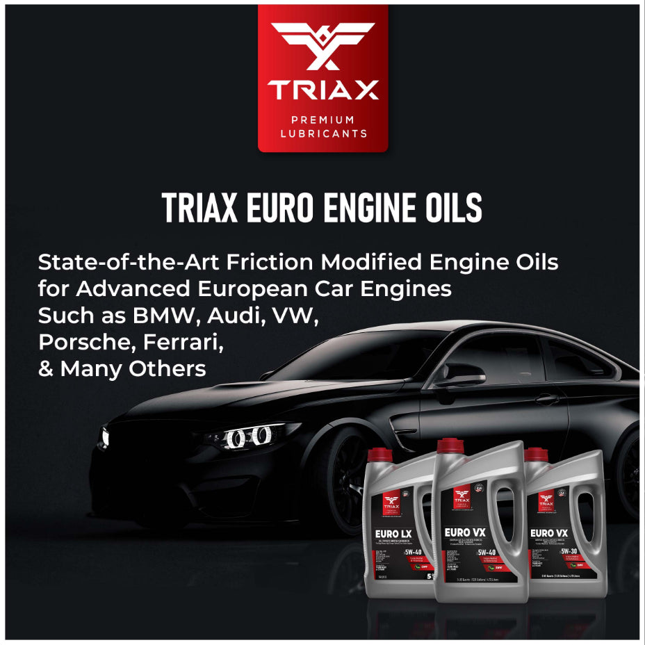 TRIAX Euro VX 5W-40 Full Synthetic