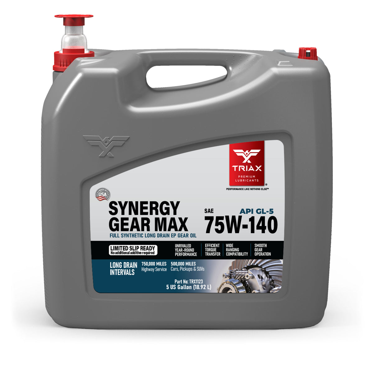 TRIAX Synergy Gear Max 75W-140 GL-5 LS